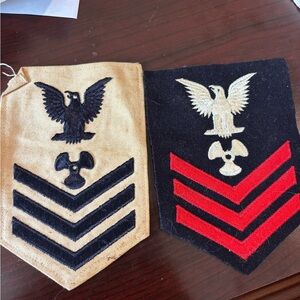 Vintage Military Chevron Patches